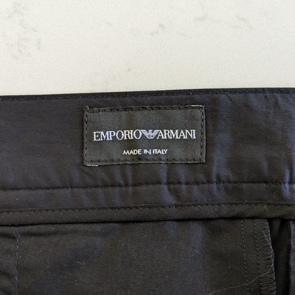 Emporio Armani Cotton Pleated Dress Pants - NWT - Picture 7 of 8